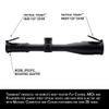 Tenebraex Ocular & Objective Flip Up Scope Cover Kit for Nightforce ATACR 5-25x56 (56KIT-FCRB03) view 3