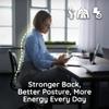Active Seat Balance Trainer & Core Balance Disc | Portable Chair Posture Corrector for Home or Office | Improve Posture, Core Strength & Stability While Sitting view 3