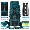 N NEVO RHINO Internal Frame Hiking Backpack 50/60/65/70/80L, Mountain Climbing Camping Backpack Daypack Waterproof Rain Cover view 4
