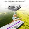 20 ft VOFiTNY Inflatable Gym Mats 4'' Thick Air Mat Tumble Track for home/gymnastics/cheer/tumbling view 2
