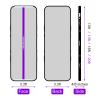 20 ft VOFiTNY Inflatable Gym Mats 4'' Thick Air Mat Tumble Track for home/gymnastics/cheer/tumbling view 3