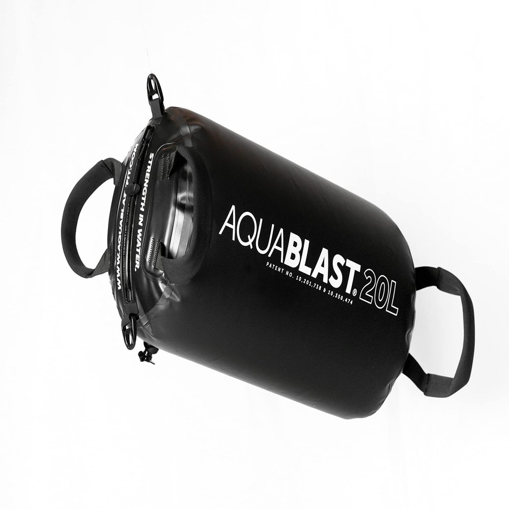 AquaBLAST Portable Fitness and Punching Bag, Water Exercise Equipment for Pools for a Total-Body, Low-Impact Workout, Pool Exercise Equipment, Sets Up in Seconds, Aquatic Exercise Equipment, 20 Liter