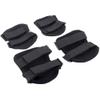 Bargain Crusader Military Tactical Knee Pad Elbow Pad Set Airsoft Knee Elbow Protective Pads Combat Paintball Skate Outdoor Sports Safety Guard Gear (X-Shape Black, M, 4pcs Set) view 2