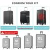 Travelkin Luggage Covers For Suitcase Tsa Approved Suitcase Cover Protector view 3