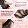 Lastclream 80s Fishnet Sleeves for Women Cosplay Costume Party Accessories Fingerless Mesh Fishnet Gloves (Green) view 4