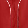 jeecoin Kids Baseball Jersey Button T Shirts Hip Hop Hipster Casual Sports Uniforms Short Sleeve Shirts for Boys Girls Red view 4