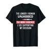 The Longer I Remain Unjabbed The More Evidence I See T-Shirt view 1