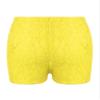 JanJean Kids Boys Girls Dance Shorts Bike Shorts Floral Lace Solid Color Active Under Dress Yoga Gymnastic Dancewear Yellow 2-6 Years view 2