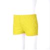 JanJean Kids Boys Girls Dance Shorts Bike Shorts Floral Lace Solid Color Active Under Dress Yoga Gymnastic Dancewear Yellow 2-6 Years view 3