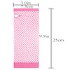 Lastclream 80s Fishnet Sleeves for Women Cosplay Costume Party Accessories Fingerless Mesh Fishnet Gloves (Pink) view 2
