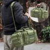 Dr.Fish Fishing Tackle Bag 5 Boxes with 60 Lures Included Loaded Stocking Box Kit Freshwater Lure Gear Equiments Bass Spinner Organizer Green Larger view 2