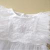 ACSUSS Toddler Princess Party Dress Baby Christening Outfit Flower Girls Bridesmaid Wedding Gowns White 18-24 Months view 4