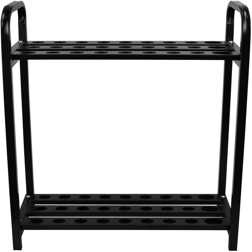 DNYSYSJ 27 Holes Display Rack, Golf Club Display Rack Club Display Rack, Portable Golf Putter Rack Metal Storage