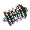 Folding Rear Shock Absorbers, High-Durability Stainless Steel Spring Suspension Accessories, Compatible with Brompton Folding Bike view 4