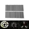 72 Pcs Bicycle Wheel Spoke Reflector High Visibility Spoke Reflectors for Bike Bicycle Spoke Skins Wraps Bike Wheel Decoration Reflectors view 1