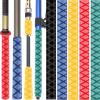 WJYXSH 1m Non-Slip Heat Shrink Tubing Fishing Waterproof Anti-Skid Wraps Fishing Rod Badminton Racket Sleeve PVC Tube Grip Cable Sleeve (Color : Blue2, Inside Diameter : 18mm) view 1