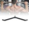 DYK&NX LAT Bar Cable Machine Attachment, Fitness LAT Pulldown Bar, Easy to Grip & Non Slip Cable Attachment for LAT Pull Downs, Biceps Curl,Tricep Pull Downs view 1