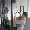 DYK&NX LAT Bar Cable Machine Attachment, Fitness LAT Pulldown Bar, Easy to Grip & Non Slip Cable Attachment for LAT Pull Downs, Biceps Curl,Tricep Pull Downs view 2