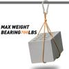 GRANDBUY 4 Inch Large Spring Snap Hook Carabiner, 304 Stainless Steel Heavy Duty Carabiners Clip, Stainless Steel Spring Snaps Hooks Carabiners Outdoor view 3