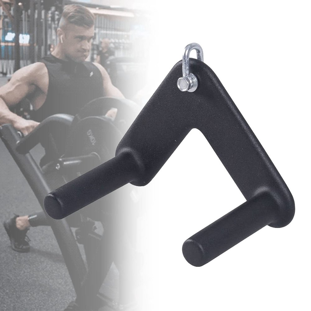 DYK&NX Fitness High Pull-Down Handle, V-Shape LAT Machine,Back Exercise for Biceps LAT Pulldown Machine Attachment