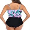 Cysincos Bathing Suit for Women Two Piece Tummy Control Swimsuit High Waisted Tankini Bathing Suits with Bikini Bottom Swimwear view 2
