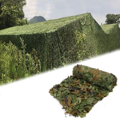 GGHBOY Camouflage Netting Bulk Roll Camo Netting Army Net Military Nets Lightweight Durable for Decoration Hunting Blind Sunshade Shooting Sunscreen Party Camping (Size : 2 * 4M(6.5 * 13.1ft))