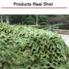 GGHBOY Camouflage Netting Bulk Roll Camo Netting Army Net Military Nets Lightweight Durable for Decoration Hunting Blind Sunshade Shooting Sunscreen Party Camping (Size : 2 * 4M(6.5 * 13.1ft)) view 2
