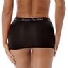 Freebily Women's Letter Printing Miniskirt See-Through Mesh Sheer Slim Tight Hip Skirt Short Dress Black One Size view 2