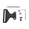 Archery Recurve Bow Sight 1 Pin Bow Sight T Shape Single Pin Bow Sighting Accessory for Hunting Shooting High Precision (Black) view 2