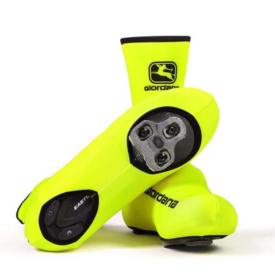 Giordana Winter Insulated Cycling Shoe Cover, Fluo Yellow, 44/45