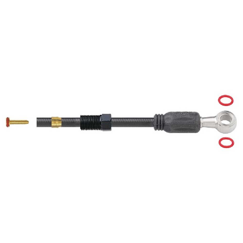 Jagwire Sport Mineral Oil Hydraulic Hose Kit for Tektro Gemini SL Orion SL Volans 2000mm Black