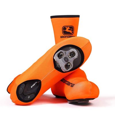 Giordana Winter Insulated Cycling Shoe Cover, Fluo Orange, 38/39