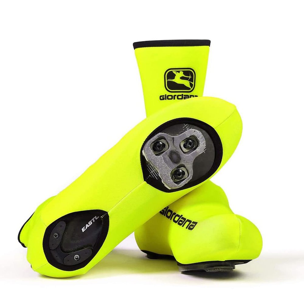 Giordana Winter Insulated Cycling Shoe Cover, Fluo Yellow, 42/43