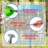 InZone Kwik Stik Mini Disc Golf Retriever | Extends from 17 Inches to 12 Feet Long | Never Lose Your Discs Again | Easy to Attach Washer for Retrieving Discs | Disc Golf Telescopic Retriever Pole view 3