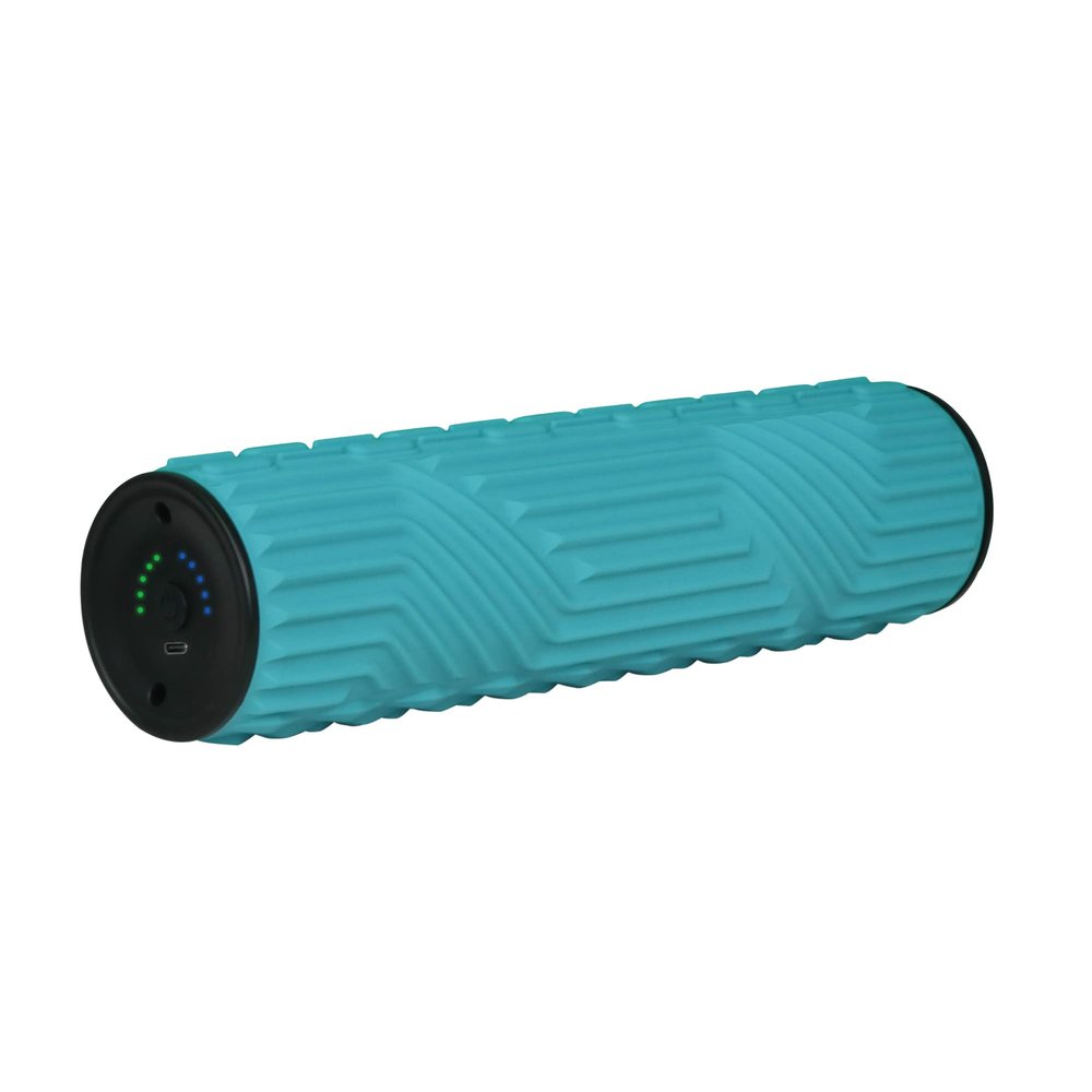 Master Massage Electric Rock Vibrating Foam Yoga Roller Jade Color