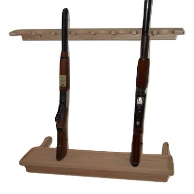 24" Closet Gun Rack with Butt Rest