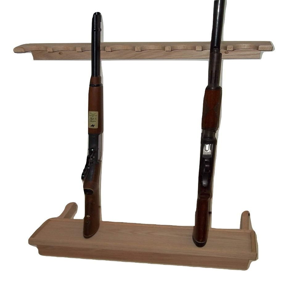 24" Closet Gun Rack with Butt Rest