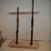 24" Closet Gun Rack with Butt Rest view 2