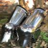 Medieval Combat Leg Armor, Plate Legs, Poleyns Silver Halloween Costume view 1