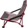 ALPS Mountaineering Rendezvous Low Camping Chairs for Adults with Arms, Cool Mesh Center, Powder Coated Steel Frame, Compact Folding Design and Carry Bag, Salsa/Charcoal - New view 4