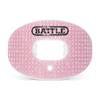 Battle Sports 3D Diamond Oxygen Football Mouthguard - Superior Airflow & Better Performance, Maximum Protection & Breathability Football Mouthpiece, Works with Braces - Rose view 1