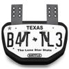 Battle Sports License Plate Football Back Plate  Hard Shell Lower Back Protector with Contoured Foam for High-Impact Protection - Adult, Texas Plate view 1