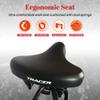 Tracer Harman Cruiser Bike, Chopper Bicycle, Rear Coaster Brake, Freestyle Steel Crankset, 26" x 4" Fat Tires Hi Handle Bar, Matte Black, Harman view 3