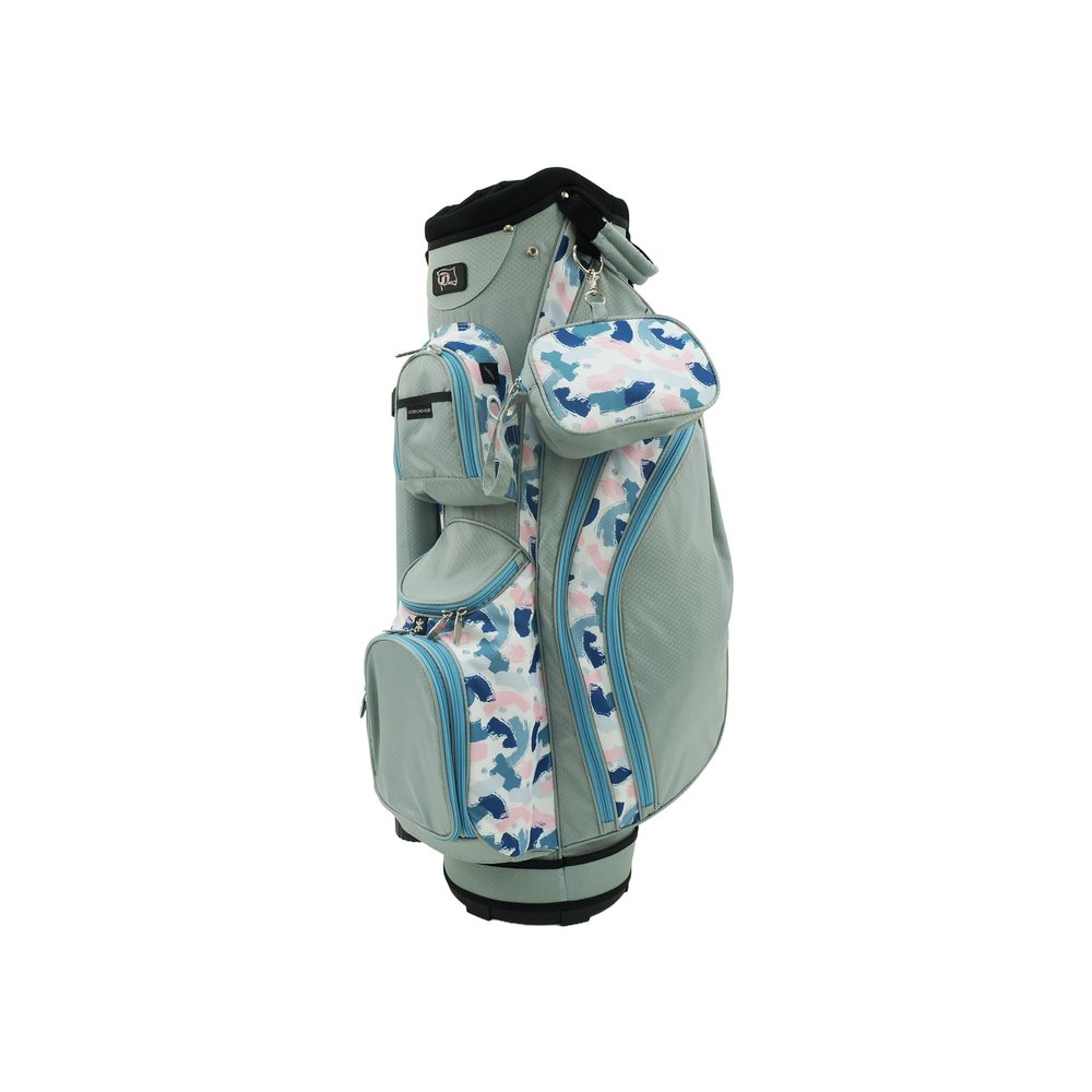 R J Sports Paradise 9" Deluxe Ladies Cart Bag, Abstract, 9