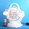 11 Inch 60w Remote Control Led Searchlight White Marine Boat Portable 360 Degrees Rotating Remote Control 9-32V Work Light Spot Light Fog Lights Offroad Lights for SUV ATV 4wd Truck Boat Yacht view 2