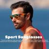 Knockaround Premiums Sport - Polarized Running Sunglasses for Women & Men - Impact Resistant Lenses & Full UV400 Protection, Desert view 2