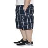 AIRNINE Men's Cargo Plaid Relaxed Loose Fit Shorts (S to 5XL) (5X-Large, Navy/White_P3312) view 2