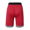 QWENTMTNTY Mens Basketball Shorts Quick Dry Pockets Loose Fit Gym Athletic Shorts Knee Length Elastic Waist Sportswear Red view 3