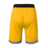 QWENTMTNTY Mens Basketball Shorts Quick Dry Pockets Loose Fit Gym Athletic Shorts Knee Length Elastic Waist Sportswear Yellow view 3