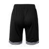 QWENTMTNTY Mens Basketball Shorts Quick Dry Pockets Loose Fit Gym Athletic Shorts Knee Length Elastic Waist Sportswear Black view 3